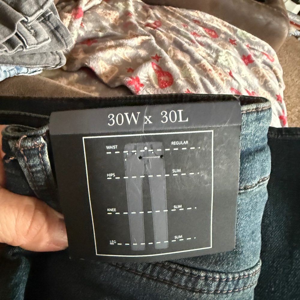 Dark blues jeans vintage genes black